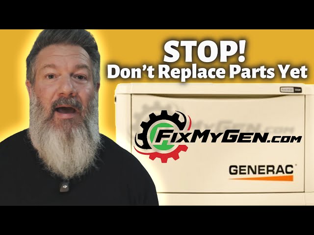 GENERATOR OVERCRANK | FAULT CODE 1100 TROUBLESHOOTING | FUEL & BATTERY CHECKS ⚡🔧