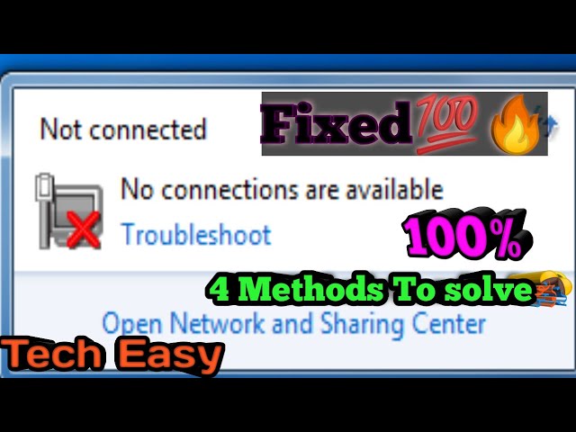 How to solve troubleshoot problem in windows 7 | TechEasy