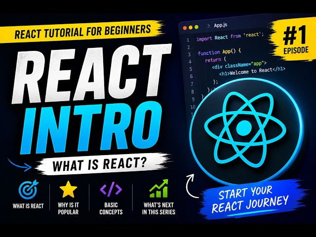 React Intro | What is React? Beginner Guide 2026