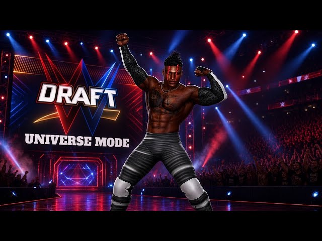 WWE 2k26 MyCAREER - WWE DRAFT / RAW DEBUT 