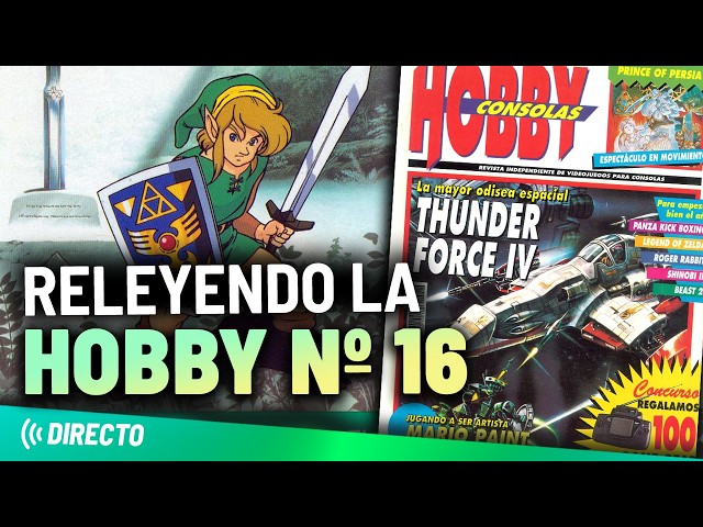 Hobby Consolas Issue 16: Thunder Force 4, Zelda: A Link to the Past... 1992 Masterpieces