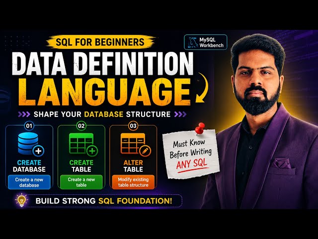 SQL DDL Tutorial: CREATE DATABASE, CREATE TABLE & ALTER TABLE Explained