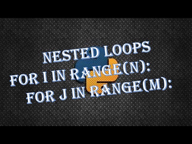 Python - Basics - Nested Loops