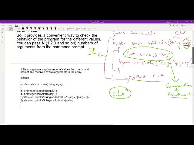 Command line Arguments (JAVA)