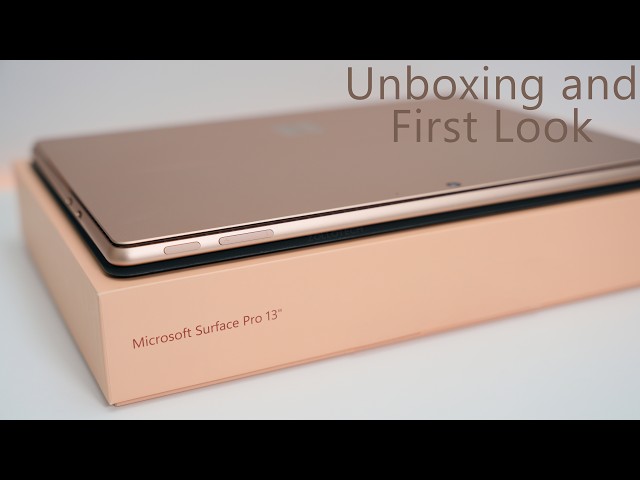 2026 Surface Pro 13 - Unboxing, Setup and First Look
