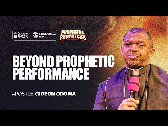 When Prophecy Goes Deeper Than the Gift | Apostle Gideon Odoma