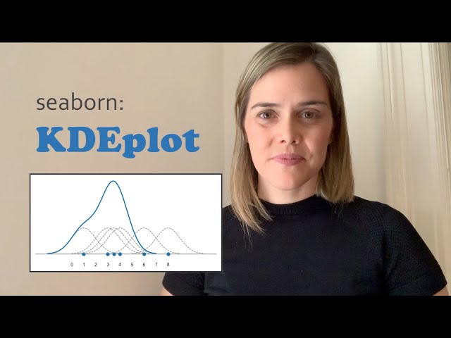 What is kernel density estimation? And how to build a KDE plot in Python? | Seaborn KDEplot
