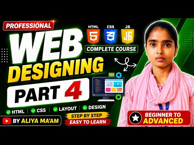 HTML Course Part-4 🔥 Complete HTML Forms Tutorial | Beginners to Advanced