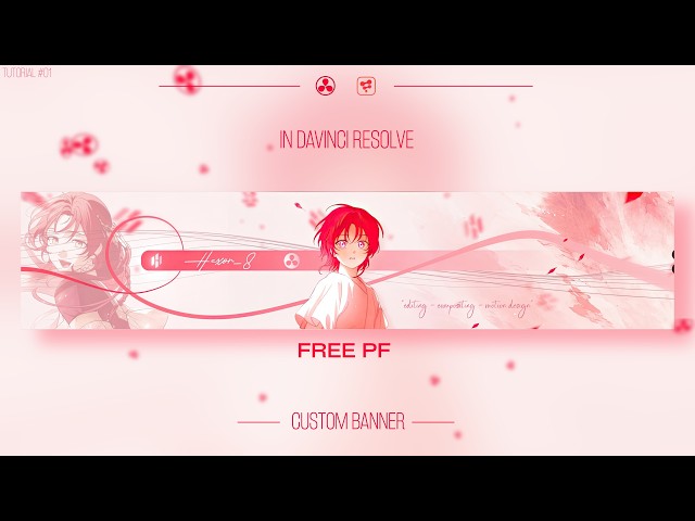 I Made a Professional Anime Banner in DaVinci Resolve