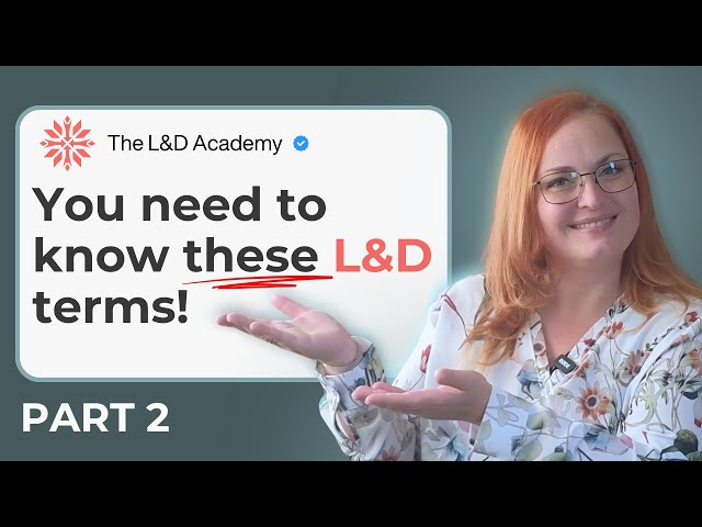 L&D Buzzwords:eLearning, Gamification, Instructional Design, Kirkpatrick, Learning Experience Design