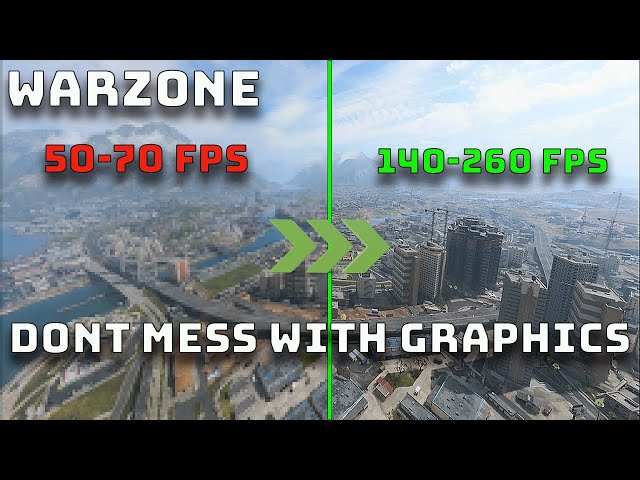 Warzone FPS are Broken, Do This EASY FIX [NO GRAPHICS CHANGED]