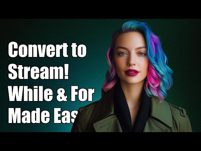 Convert an loop (while and for) to stream