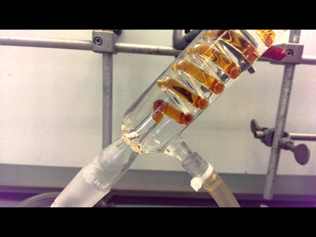 Continuous flow reactor, lab made