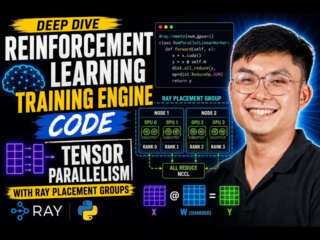 Inside Reinforcement Learning Training Code: Tensor parallelism With Ray Placement Groups