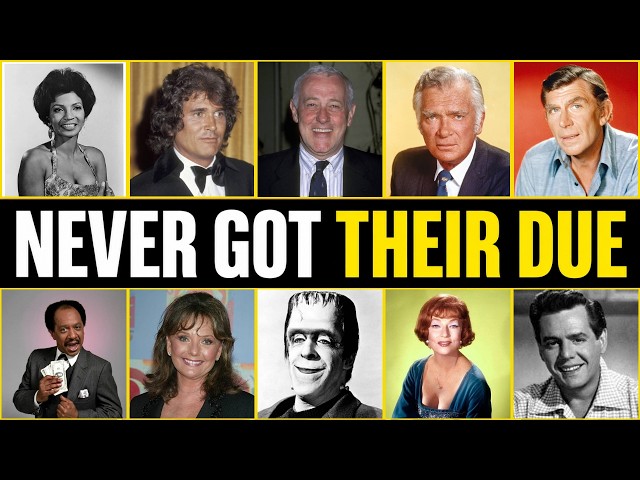 12 Classic TV Stars Who Were Robbed Of The Recognition They Earned