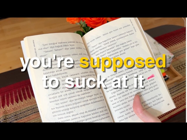 why being "bad" at a language is actually good