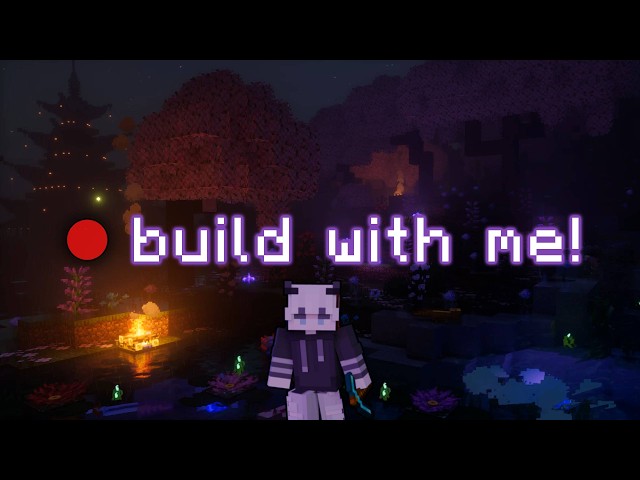 relaxing building stream on my server 😴 (w/ subscribers)