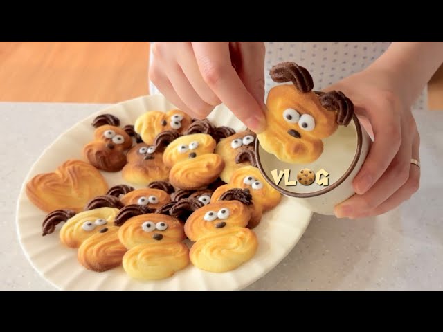 Make grommets cookies for your first baking session🔥Thick 5cm omelet sandwiches and spicy dakgalbi🍪🤍