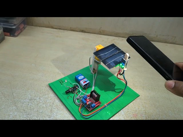 Make Solar Tracker without Arduino | Solar Tracking System Project 