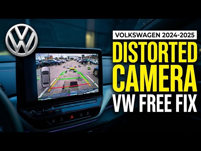 VW Atlas Distorted Backup Camera Software Fix