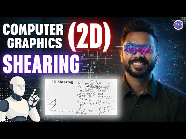 2D Shearing in Computer Graphics