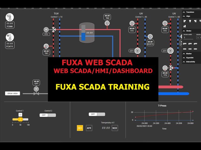 Fuxa Web Scada Training Part#27: Truyền Thông Modbus TCP/IP Fuxa Scada With PLC S7-1200/1500