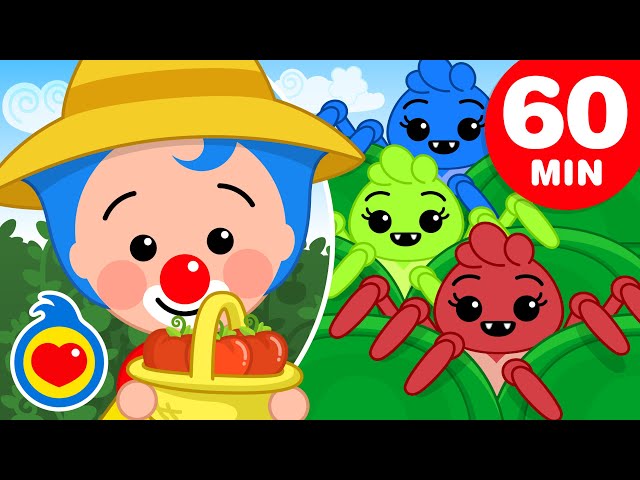 En la Granja de Plim Plim | Y Más Canciones Infantiles de Animales (+60 Min) | Plim Plim