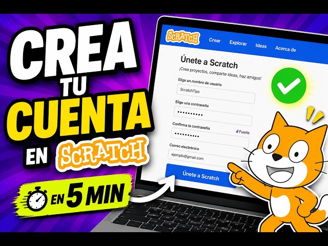 How to create a Scratch account step-by-step from scratch