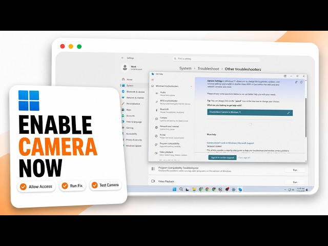 How to Fix Camera Not Working Windows 11 (2026 Camera Permissions)