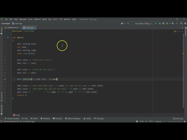 Reading from and Writing to the Console in C++