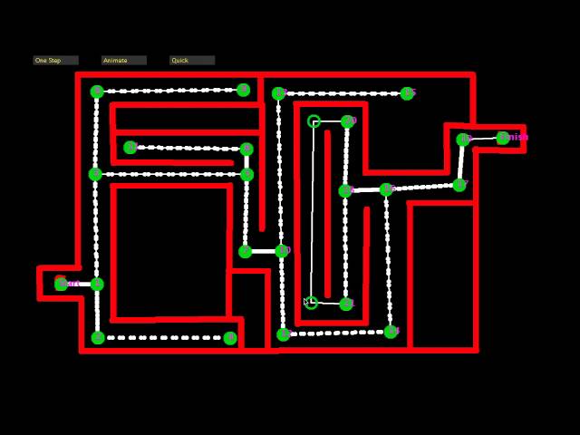Graph Theory - Solve a Maze
