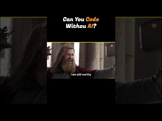Do This If You Can't Code Without AI...
