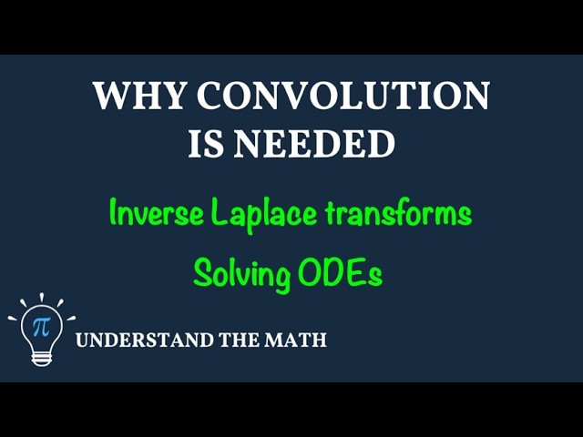 Why Convolution is Needed (Laplace Transforms Explained Clearly)