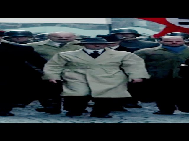 Wide Austrian painter walk but he gets shot