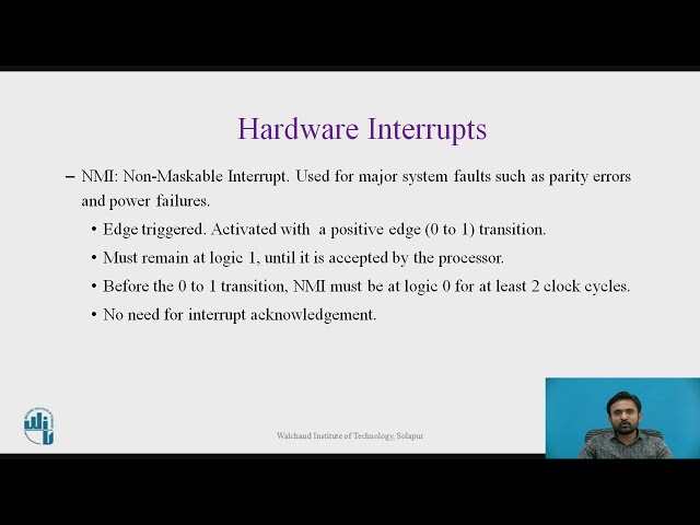 Types of 8086 Interrupt Types