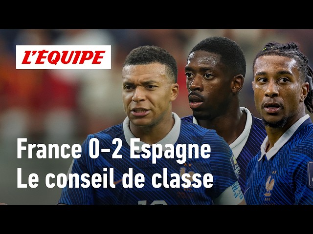 "Muzzled," "completely lost": a rain of criticism on the French attacking trio against Spain
