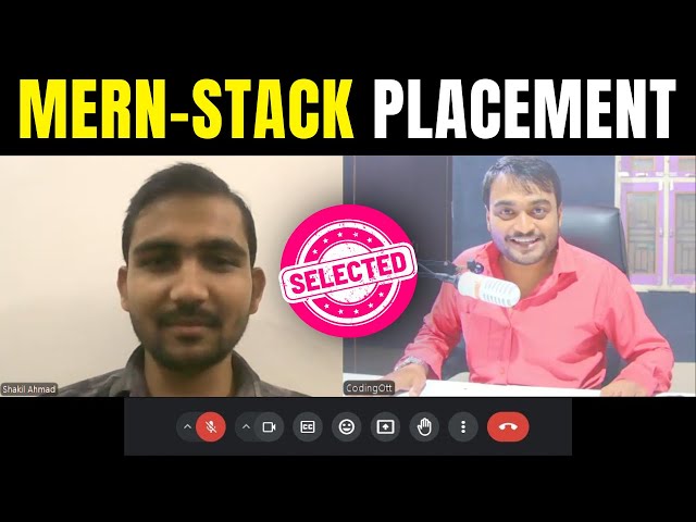 Real MERN Stack Placement Experience Interview Questions + Salary + Advice for Freshers