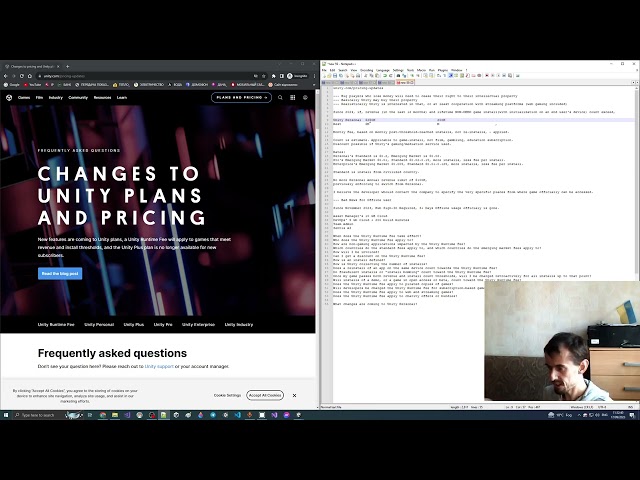 Unity Runtime Fee Error - how to fix
