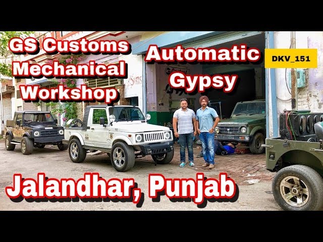 Modified Gypsy With Automatic Gear,Engine Alteration & Conversion | Of All Car's And Jeeps | DKV_151