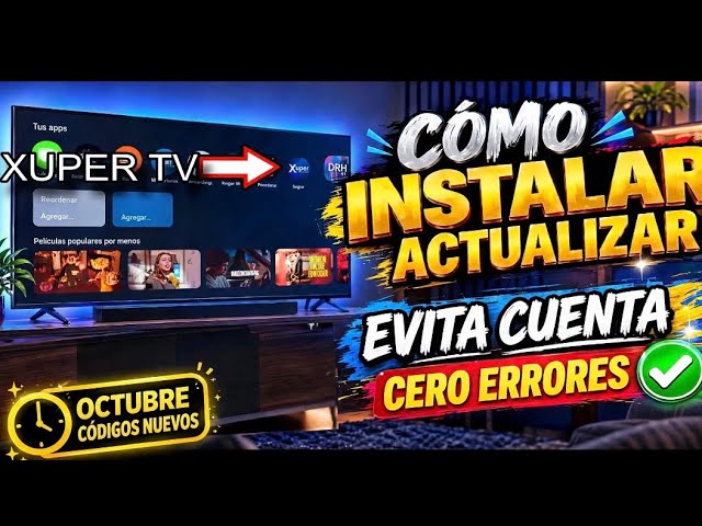 How to install Xuper TV on Smart TV OFFICIAL COMPLETE AND WITHOUT VPN ✅| Install Super TV on Smar...
