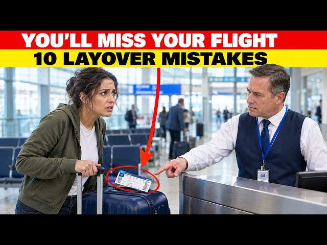 Flying With a Layover? 10 Mistakes That Could Make You Miss Your Connecting Flight