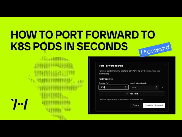 Kubernetes Port Forwarding Made Easy | Kunobi Pod Access Demo