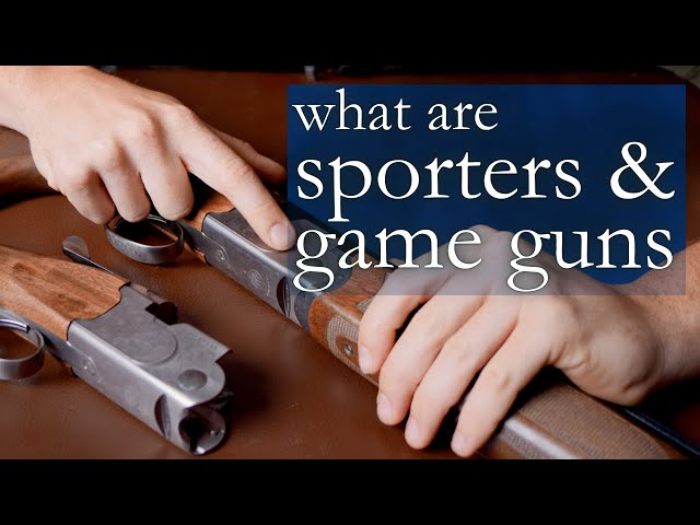 Difference Between Field and Sporter Shotguns with TGS