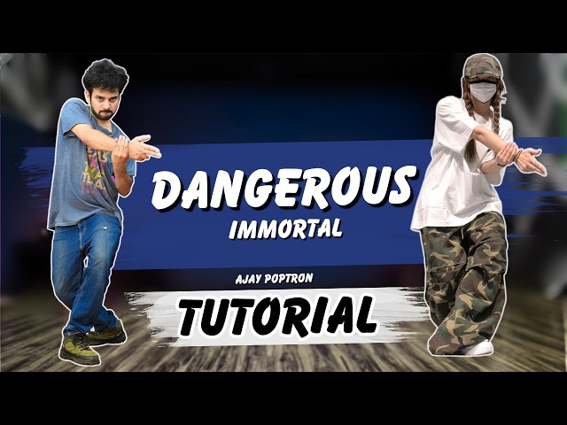 Dangerous Immortal Version Dance Tutorial | Michael Jackson | Ajay Poptron Tutorial