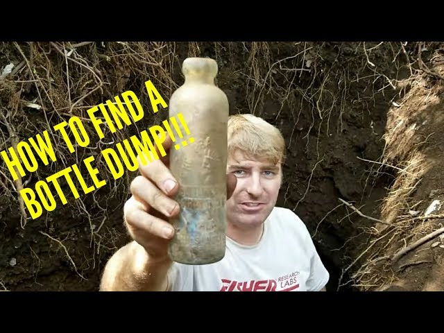 Bottle Digging TIPS/TRICKS FOR FINDING ANTIQUE BOTTLES