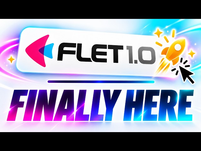 New Flet 1.0 is Crazy!