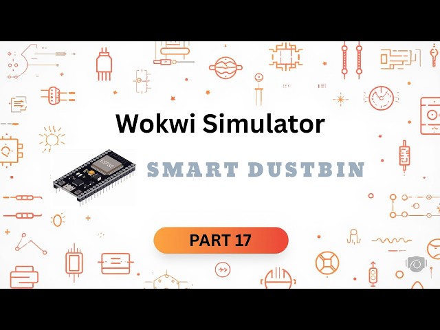 Smart Dustbin Using ESP32 | Wokwi Simulator | Tamil