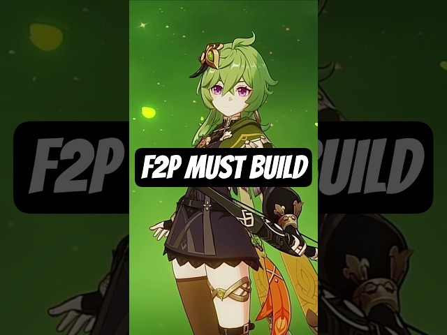 F2P Must Build BEGINNER Characters - Genshin Impact