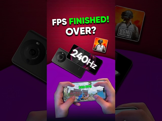 1 FPS TO 240FPS | #gtplayz #bgmi