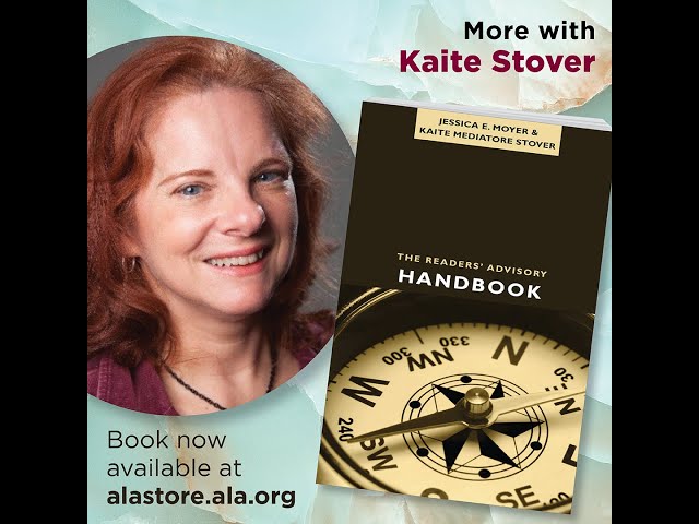 Becoming an Expert on Readers Advisory, with author Kaite Stover